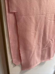 Solid Pink Fleece Fabric 20” Long, 40” Wide (cut into, actually receive more)
