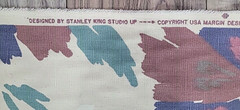 Stanley King Studio Mod Large Flowers Floral Upholstery Fabric BTY