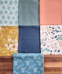 Art Gallery Fabric, 3-1/2 yards total!