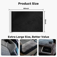 Self Adhesive Suede Fabric Car Interior Wrap Premium Suede Car Accessories