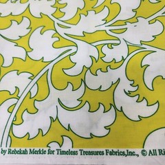 Rebekah Merkle England Swings Sewing Fabric 32 x 44 inches Timeless Treasures