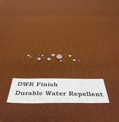 CORDURA FABRIC SEPIA BROWN 500D NYLON WATERPROOF DWR BY 1/2(0.5) YARD 60″ W