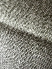 1.25 Yards Of Light Green With A Yellow Tint Cotton Linen Material (405)