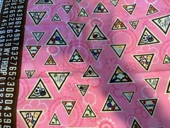 GIRLS clothing SHOES accessories PURSE GIRL SCOUT cotton FABRIC 1/2 yd BTHY