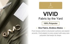 Vivid Knit Mesh Fabric by the Yard 4-Way Stretch 100% Polyester 57/58″ Wide