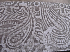 Better Homes & Gardens Precut Fabric 4 Yards Paisley Gray NEW 100% Cotton 2 Pkg