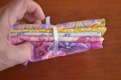 Fat Quarter Bundle, 5 Pieces, Pink Gold Red Lavender, Maywood/Timeless T., M161