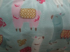 BLIZZARD FLEECE – LLAMAS – FLEECE FABRIC – BY THE YARD – 60 INCHES WIDE