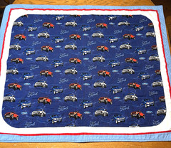 Ford F150 Truck Baby Lap Recliner Quilt 39″ W x 46″ L and 60″ Diagonal