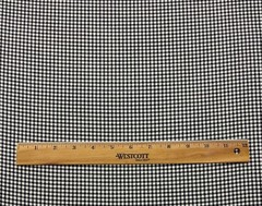 MAGNOLIA HOME MADRID BLACK SMALL CHECK MULTIUSE COTTON FABRIC BY YARD 54″W