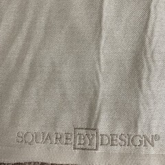 Square by Design Hydrangeas Flower Embroidered Woven Fabric Panel Craft New USA