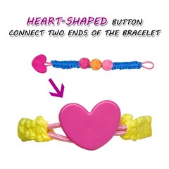 QCZKB Friendship Bracelet String 102 Skeins Fashionable Rainbow rainbow color