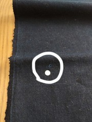 Indigo Dye Futon Fabric Side Vintage Japanese Textile Soft Midweight