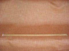 2-3/4Y Clarence House 34085-1 Lido Terra Cotta Linen Drapery Upholstery Fabric