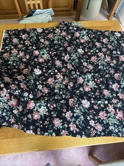 Vintage Fabric Lot Cotton Floral Dark Moody Victorian Cottagecore Calico 4.5 Lb+