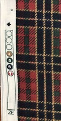 Vtg Cohama Riverdale Club Collection University Plaid Fabric 56.5” x 31.5”