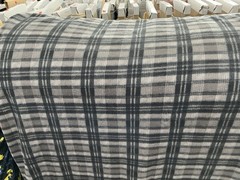 Fleece Rainbow Buffalo Plaid Multi colored Checks Fleece Fabric 60″ w, sold BTY