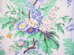 3-1/8Y Scalamandre CorsicaMatelasse Floral Bouquet Drapery Upholstery Fabric