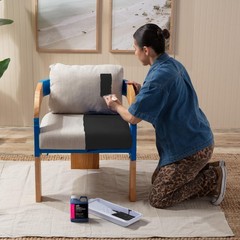 Permanent Black Fabric & Upholstery Paint – 16.9 oz for Furniture, Clothing, Hom