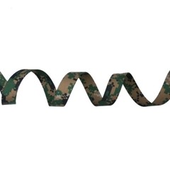 Digital Camouflage Webbing Non-elastic Edging Strips Bag Strap f DIY 2.5cm Width