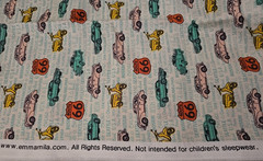 Cotton Fabric 1 Yard X 44″ Multicolor Cars Trucks Route 66 Sew Crafts Quilting