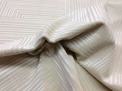 DONGHIA JACKSON WILLOW WHITE GEOMETRIC VELVET CUSHION PILLOW FABRIC REMNANTS