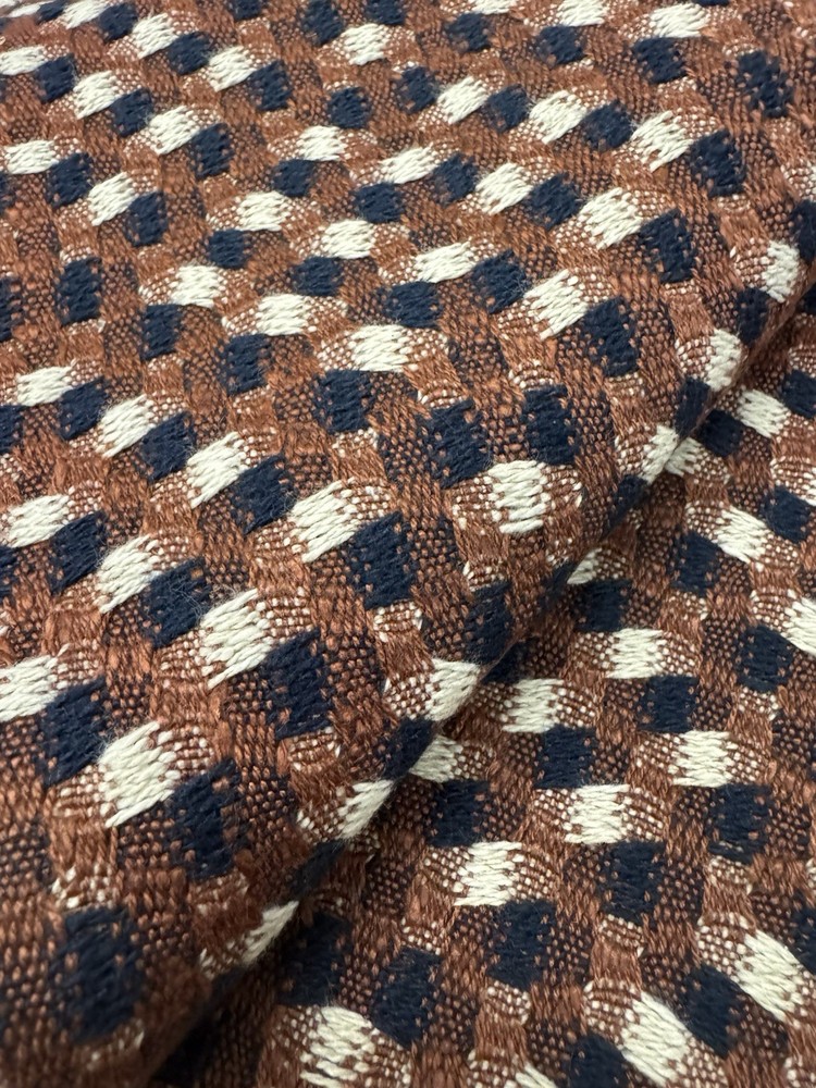 Larsen Small Scale Design Upholstery Fabric- Arvin / Spice 2.0 yds L9401-06