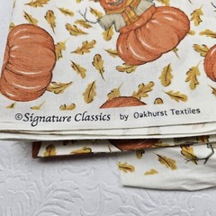 Signature Classics By Oakhurst Textiles Pumpkins 2.5 Yards 44in Wide