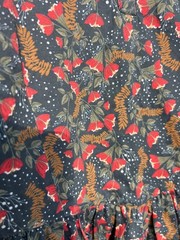 Organic Cotton Sateen fabric by the yard