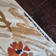 10 Yds Vtg Free Hand Bob Van Allen Design Scotchgard Cohama Riverdale Fabric ’81