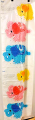VTG Cut & Sew Elephant Parade Uncut Pillow Panels 6 Elephants 2 Complete Parades