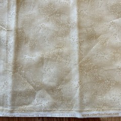 Fusions Tan Cream Taupe Tonal Mini Branch Leaf Clusters Kaufman 1.9 Y