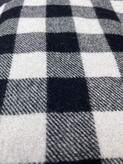 $40 for 2 Yards, Buffalo Plaid 90%Wool For Coat. Blazer.Cape. Blanket & Hat #103