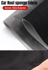 Car Roof Headliner Fabric Sky Cloth Auto Interior Repair Material Suede Foam Uph