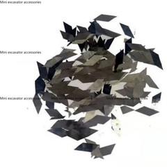 Carbon Fiber Chopped Wire Forged Cut Short Fibre Filament Diamond Shaped Flake