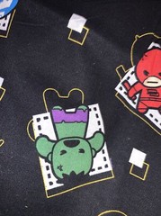 Marvel Avengers Craft Fabric Approx 30” X 30” Hulk Thor Spider-Man