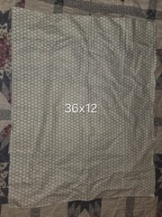 Chicken Wire Quilt Fabric Remnant Lot Farmhouse Rooster