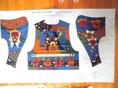 3 SEWING Projects-Halloween & Thanksgiving- Vest, Apron & Tote Bag Cranston VIP