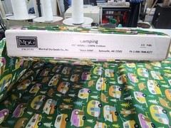 MDG Camping Digitally Printed Cotton Quilting Fabric 45″ wide crafting/sewing