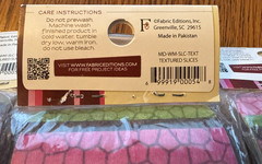 Lot Of 3 Creative Cuts Fabric Slices (24 Per Pkg) Precut Quilting Sewing Retired