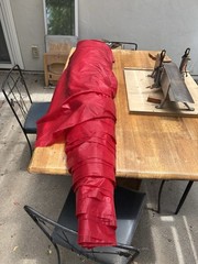 1.2oz Ripstop nylon 84 Feet – Red