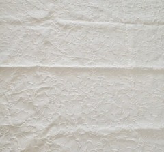 Ivory Brocade Upholstery Furniture Fabric 89″ x 55″ New Medium to Heavy Weight