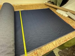 Opuzen Jean 4809-3000 Navy Commercial Upholstery Fabric