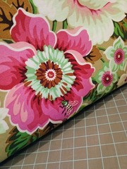 Quilted Bag Using Heather Bailey Fabric, Local Honey
