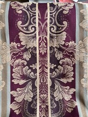 Heavy Floral ROYAL Home Decor Chair Bench Upholstery Sewing Fabric BTY