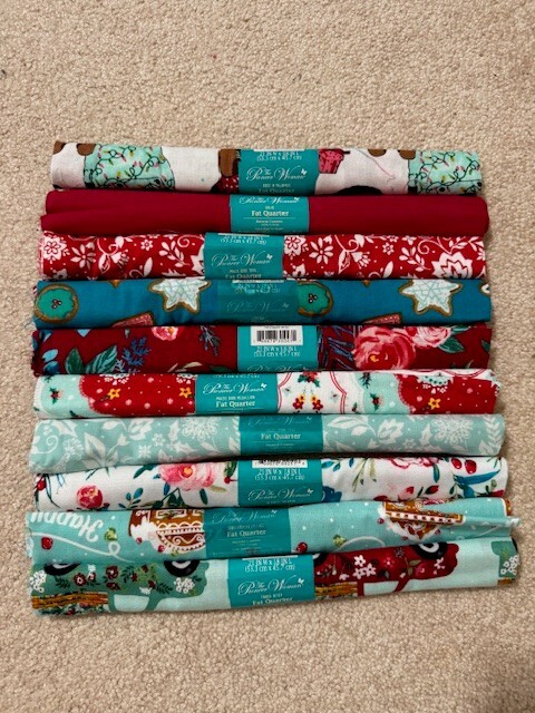 Pioneer Woman Holiday Fabric Fat Quarters – Quilting Crafts – You Choose
