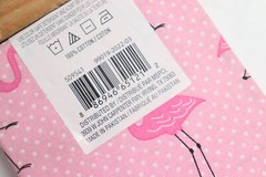 Loops & Threads Fabric Fat Quarter Flamingos Cotton 18″ x 21″ 509541