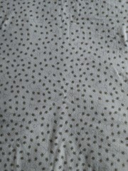 FLANNEL – 1 yd 34″ x 42′ – SMALL 1/8″ SCATTERED BEES ON WHITE – Joanns – Washed