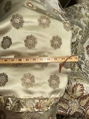 Waterford Fabric Remnant Originally A King Duvet Cover