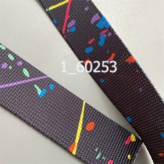 50 Meters 2.5cm Width Camouflage Webbing Non-elastic Edging Strap DIY Parts